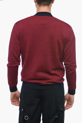 Cardigan Merino 2 Colori Bottoni M/ L