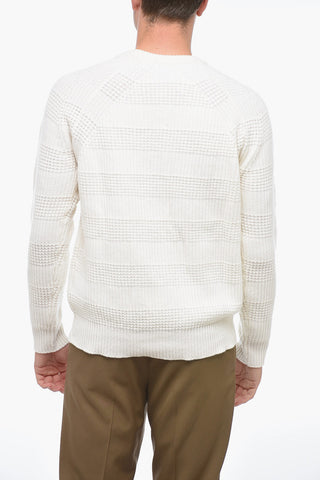Virgin Wool Crewneck Sweater RAGLAN