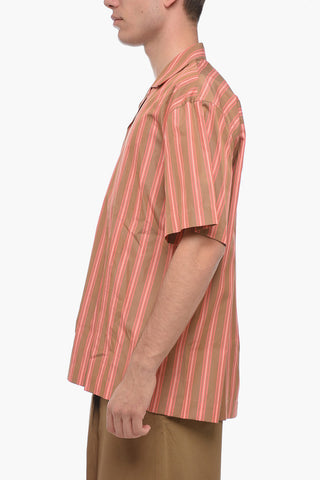 Striped Short-Sleeve with Oversize Fit