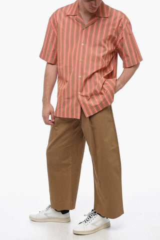 Striped Short-Sleeve with Oversize Fit