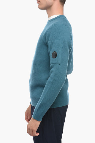 Wool Blend Crewneck Pullover