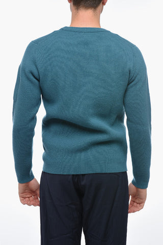 Wool Blend Crewneck Pullover