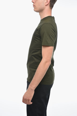 Round Neck T-Shirt with Logo Print