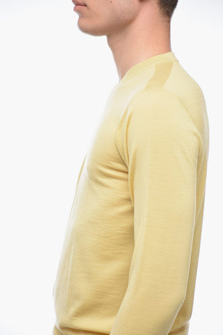 Lightweight Virgin Wool V-neck Sweater