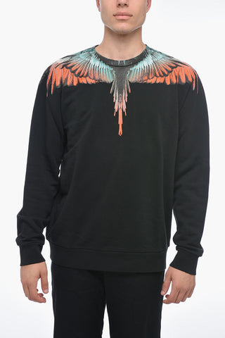 Brushed Cotton ICON WINGS Crewneck Sweater