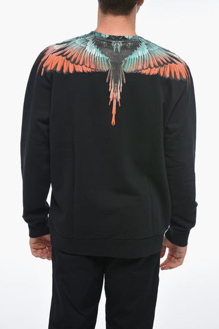 Brushed Cotton ICON WINGS Crewneck Sweater