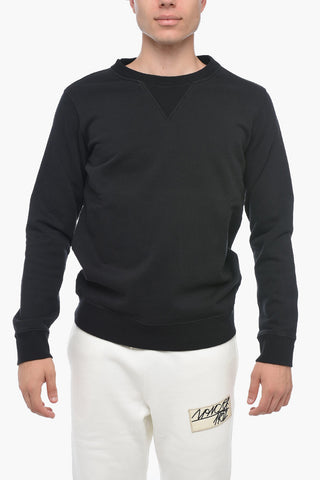 MM10 Crew Neck Brushed Cotton Sweatshirt