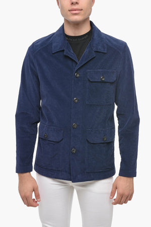 Overshirt HARRISON aus Cord mit Kragen