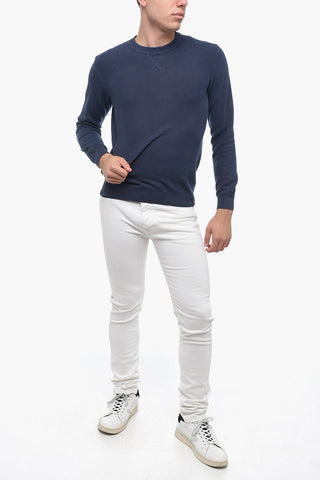 Cotton Crewneck Pullover
