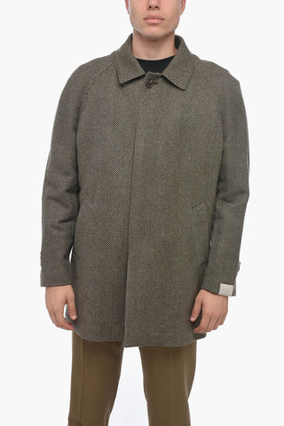 Cappotto in Lana Vergine con Fodera Removibile