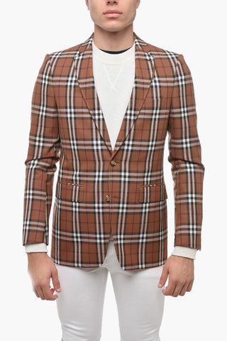 Blazer Monopetto Tartan