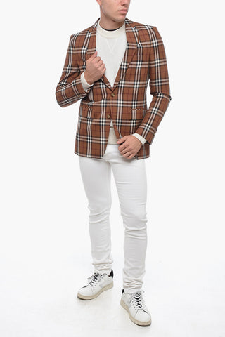 Blazer Monopetto Tartan