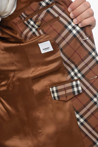 Blazer Monopetto Tartan