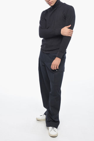 Turtleneck DAMIÈ Jacquard Virgin Wool Sweater
