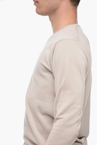 V-Neck Cotton Pullover