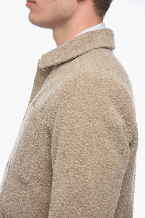 Kurzer Mantel NEWTON aus Wollstoff