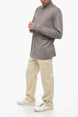Camicia A Maniche Lunghe In Lino