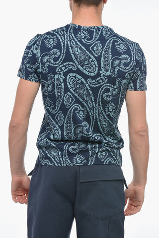 Paisley Print Short Sleeved T-shirt