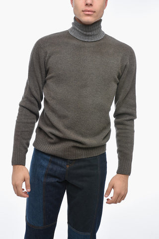 Wool-Blend Turtleneck Sweater