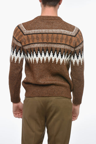 Pullover RAGLAN NORVEGESE Aus Alpaka-Mix