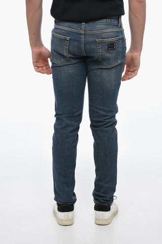 Medium Wash Slim Fit Jeans
