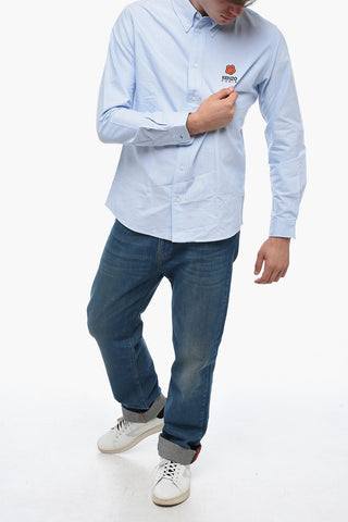 Long Sleeved BOKE FLOWER Shirt With Embroidered Logo
