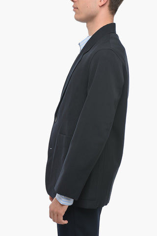 Blazer in Misto Lana con Revers Classico