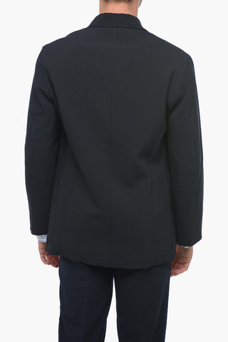 Blazer in Misto Lana con Revers Classico