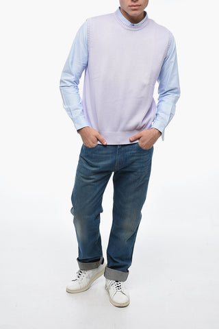 Sleeveless Cotton Pullover