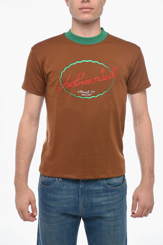 Embroidered Logo Short Sleeved T-shirt