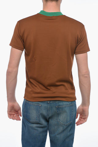 Embroidered Logo Short Sleeved T-shirt
