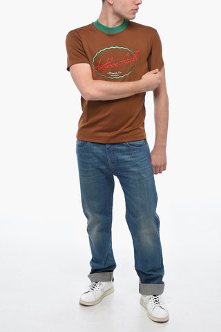 Embroidered Logo Short Sleeved T-shirt