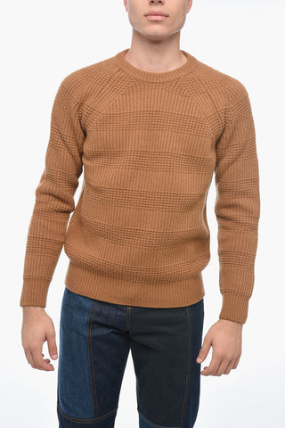 버진 울 라운드넥 스웨터