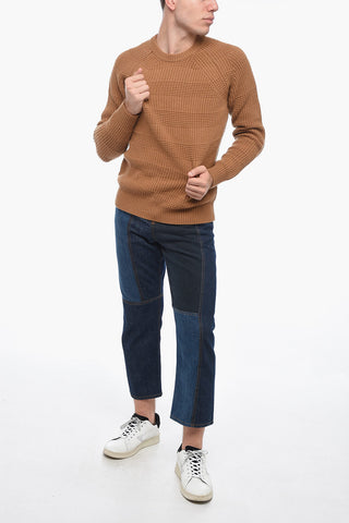 버진 울 라운드넥 스웨터
