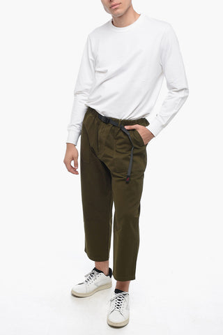 Cotton LOOSE TAPERED Pants With Drawstrings