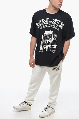 MM6 Crew Neck MAISON Cotton T-Shirt