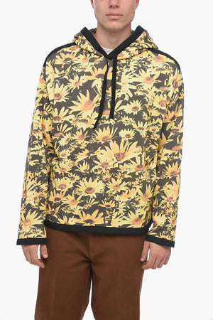 Brushed Cotton Hoodie FLOWER FIELD
