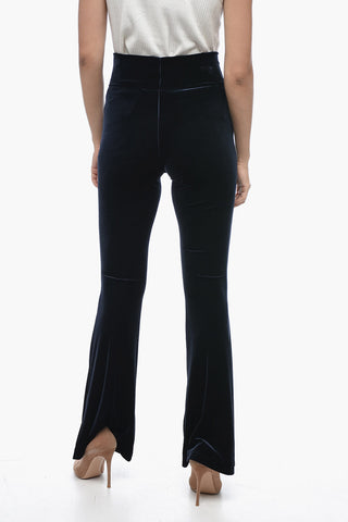 Stretch Chenille Bootcut Pants