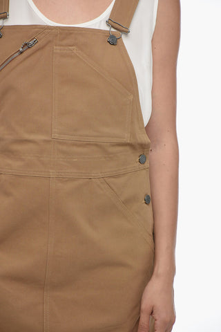 Overall Dress with Square Neckline
