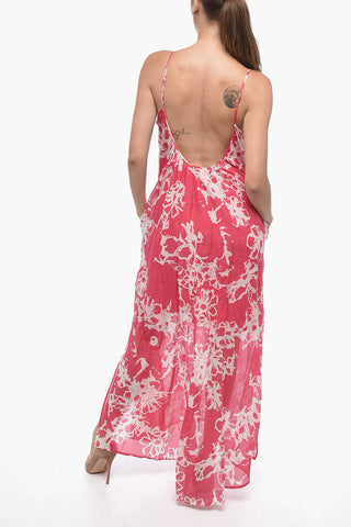 Silk-blend CANDELA Dress with Floral Print