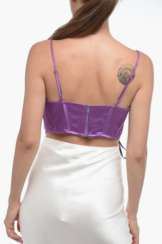 Crop Top CELIA con Collo ad Anello