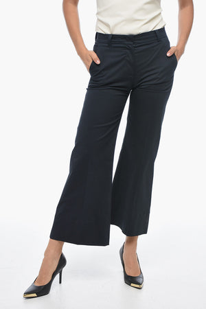 Wide-Leg Chino Pants MELODY with Concealed Closure