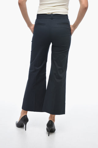 Wide-Leg Chino Pants MELODY with Concealed Closure