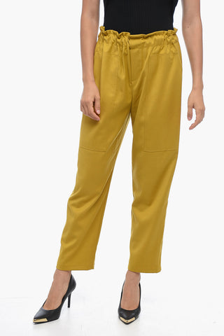 High Waisted Slim Fit Pants