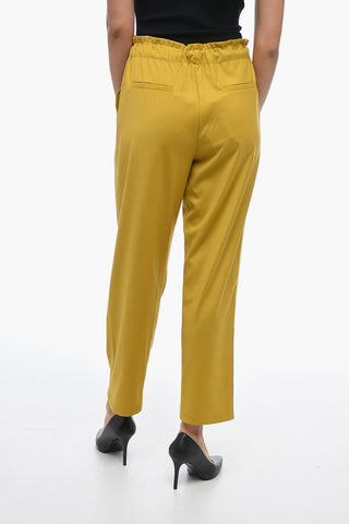 High Waisted Slim Fit Pants