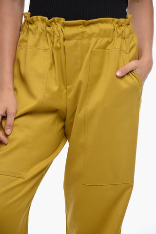 High Waisted Slim Fit Pants