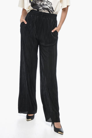 MM6 Wide-leg Pleated Pants