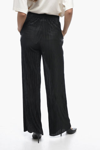 MM6 Wide-leg Pleated Pants
