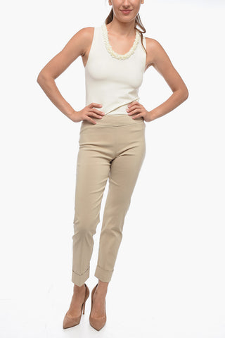 Skinny-Fit-Hose FRANCO mit Umschlag