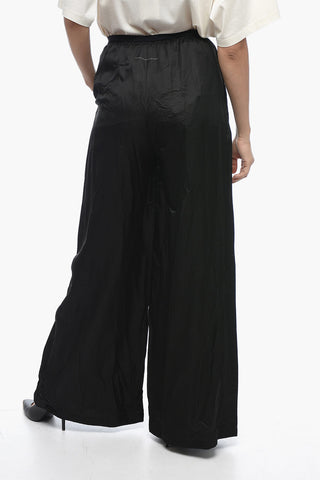 MM6 Hose mit weitem Bein aus Viskose-Mix